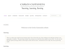 Tablet Screenshot of carlos-castaneda.com